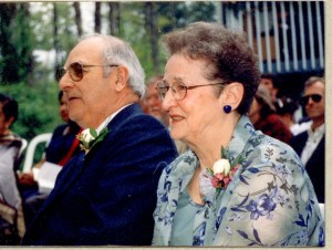 My mom and dad in 2000