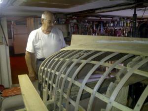 dad and his handiwork