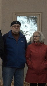 Jerry-me-others outside for opening ritual