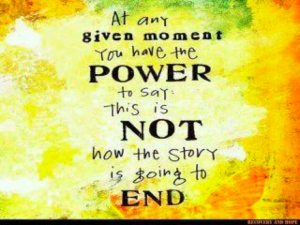 Not how the story will end